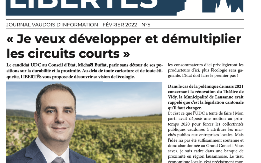 L’Etat doit faire le premier pas pour mandater des PME vaudoises et engager des résidents vaudois ￼