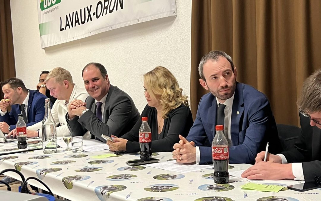 L’UDC valide une stratégie commune avec l’Alliance vaudoise et nomme Michaël Buffat comme candidat au Conseil des Etats