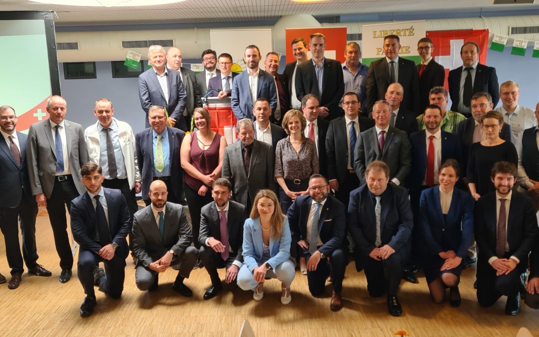 57 candidats UDC au Conseil national avec courage et détermination pour le bien commun du Pays de Vaud et de la Suisse